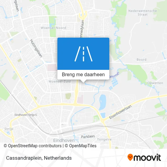 Cassandraplein kaart