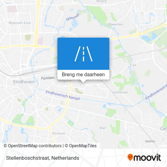 Stellenboschstraat kaart