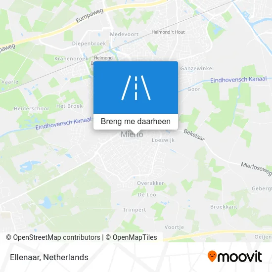Ellenaar kaart
