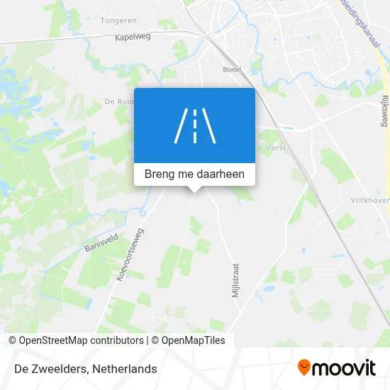 De Zweelders kaart