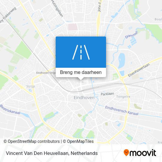 Vincent Van Den Heuvellaan kaart
