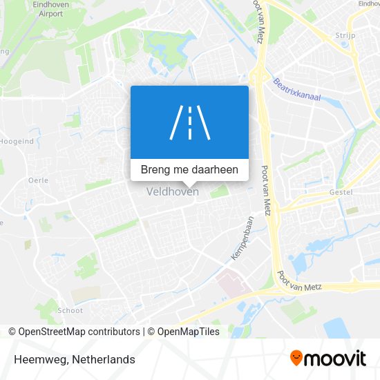 Heemweg kaart