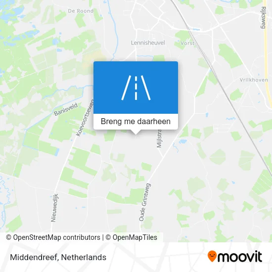 Middendreef kaart