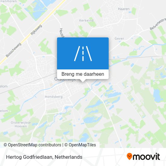 Hertog Godfriedlaan kaart