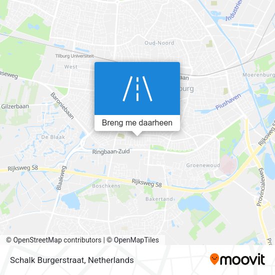 Schalk Burgerstraat kaart