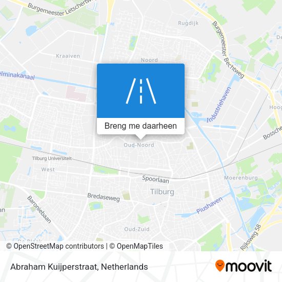 Abraham Kuijperstraat kaart