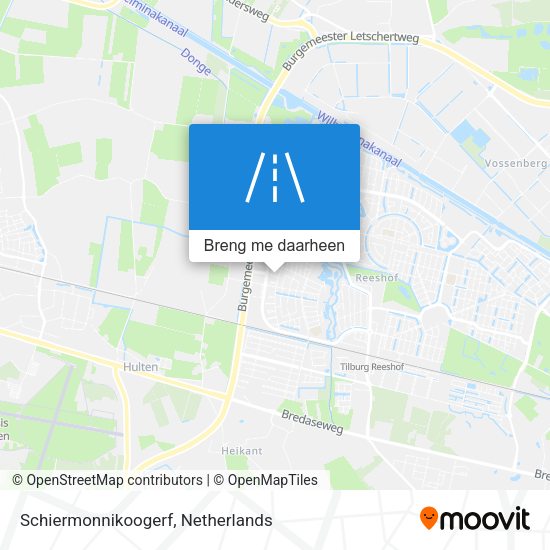 Schiermonnikoogerf kaart