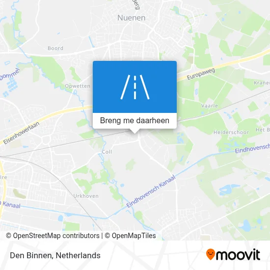 Den Binnen kaart