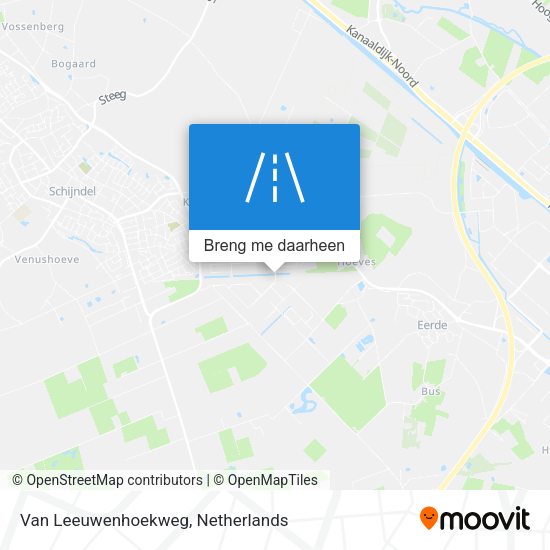 Van Leeuwenhoekweg kaart