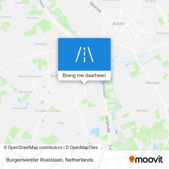 Burgemeester Roelslaan kaart