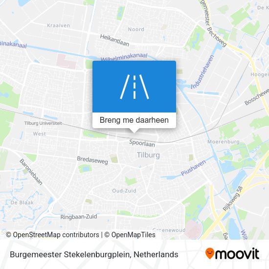 Burgemeester Stekelenburgplein kaart