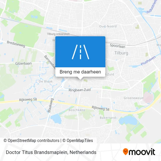 Doctor Titus Brandsmaplein kaart