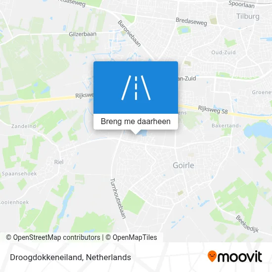 Droogdokkeneiland kaart