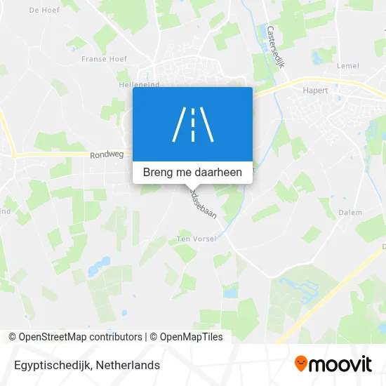 Egyptischedijk kaart