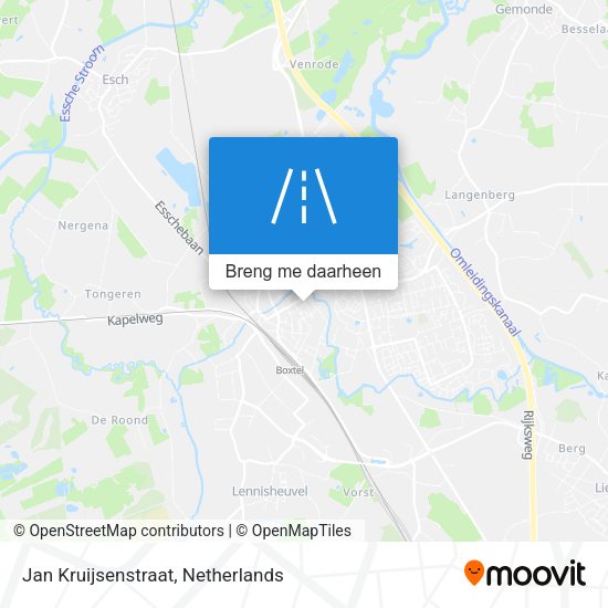 Jan Kruijsenstraat kaart
