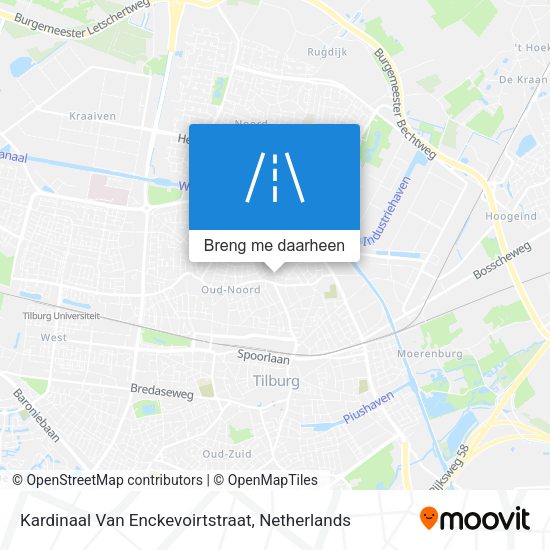 Kardinaal Van Enckevoirtstraat kaart
