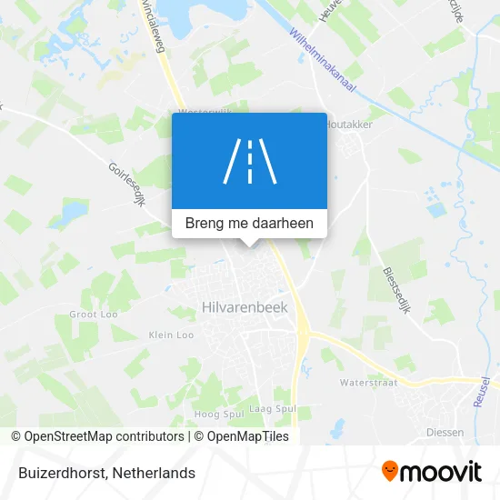 Buizerdhorst kaart