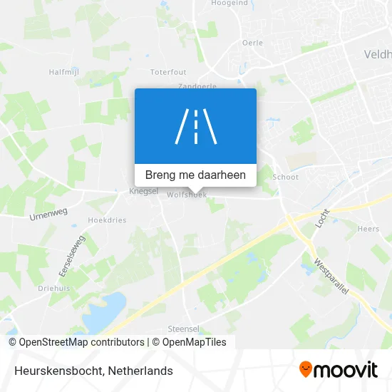 Heurskensbocht kaart