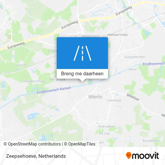 Zeepsehoeve kaart