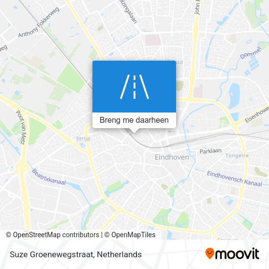 Suze Groenewegstraat kaart