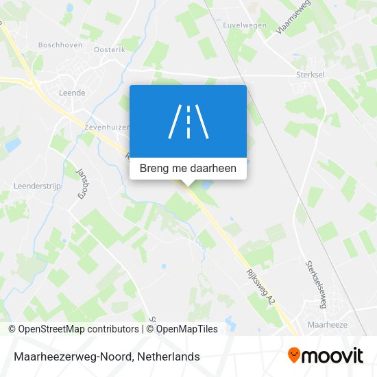 Maarheezerweg-Noord kaart