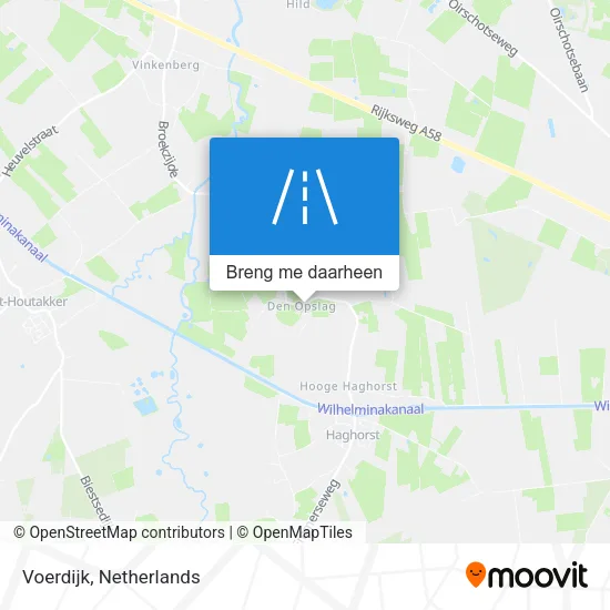 Voerdijk kaart
