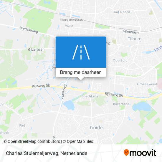 Charles Stulemeijerweg kaart