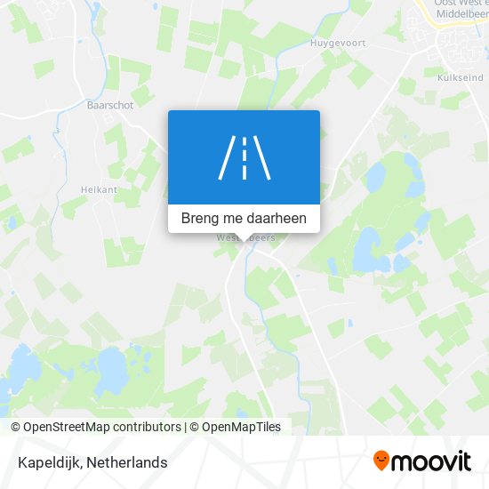 Kapeldijk kaart