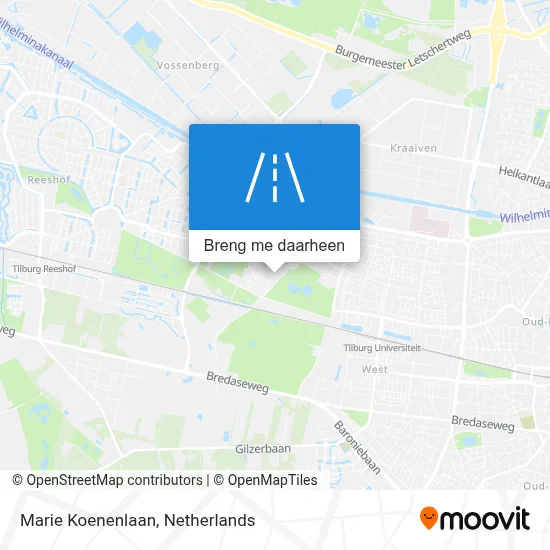 Marie Koenenlaan kaart