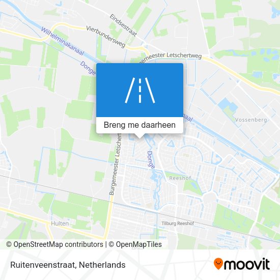 Ruitenveenstraat kaart