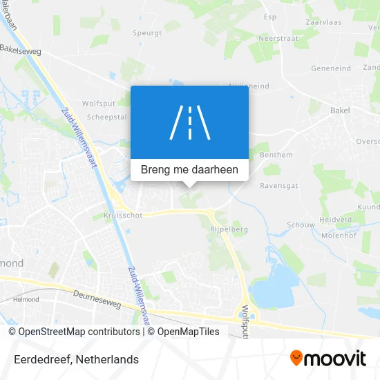Eerdedreef kaart