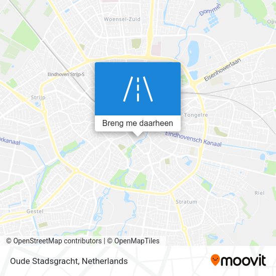 Oude Stadsgracht kaart