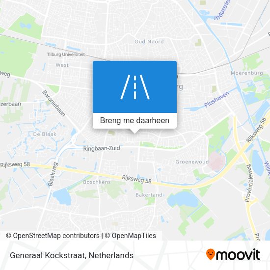 Generaal Kockstraat kaart