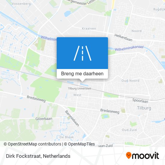 Dirk Fockstraat kaart