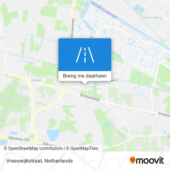 Vreeswijkstraat kaart
