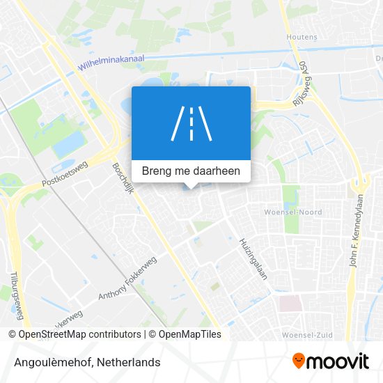 Angoulèmehof kaart
