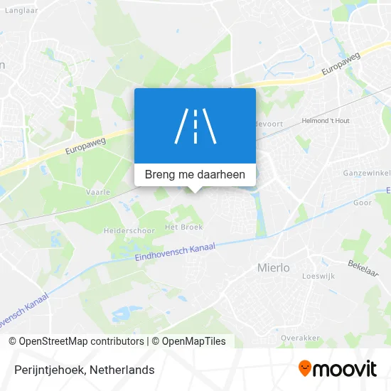 Perijntjehoek kaart