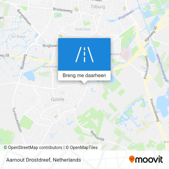 Aarnout Drostdreef kaart