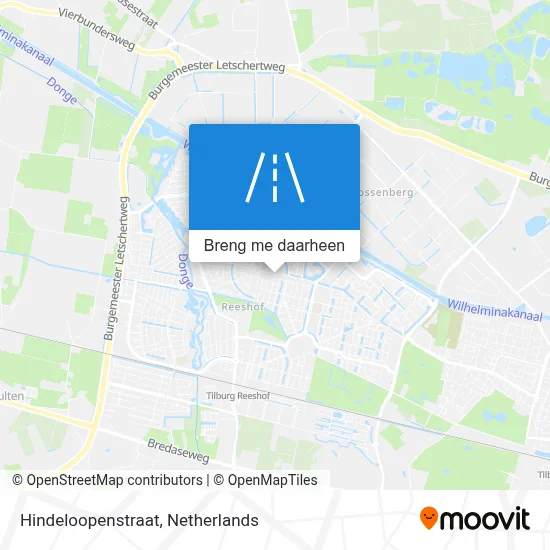 Hindeloopenstraat kaart