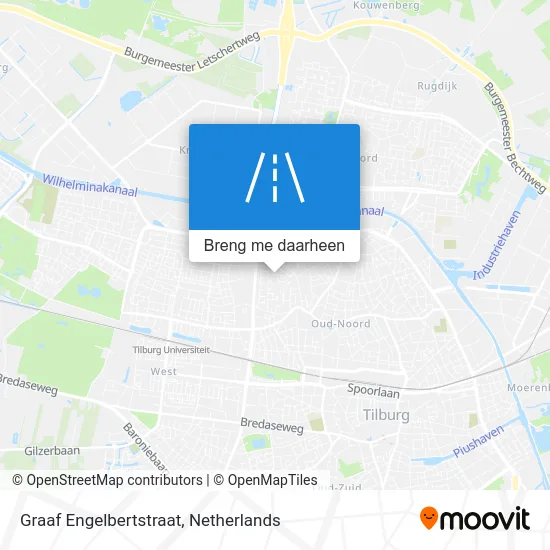 Graaf Engelbertstraat kaart