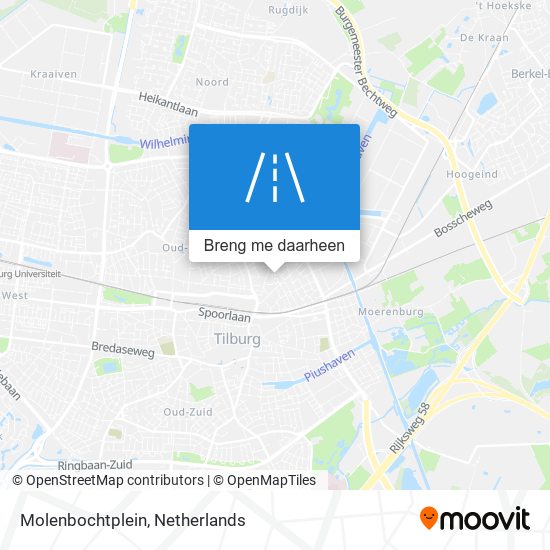 Molenbochtplein kaart