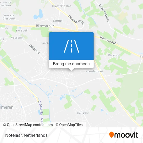 Notelaar kaart