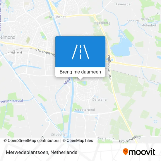 Merwedeplantsoen kaart