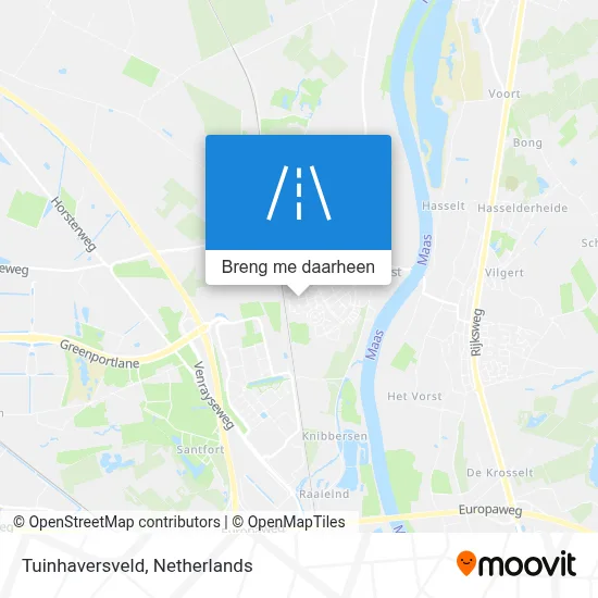 Tuinhaversveld kaart