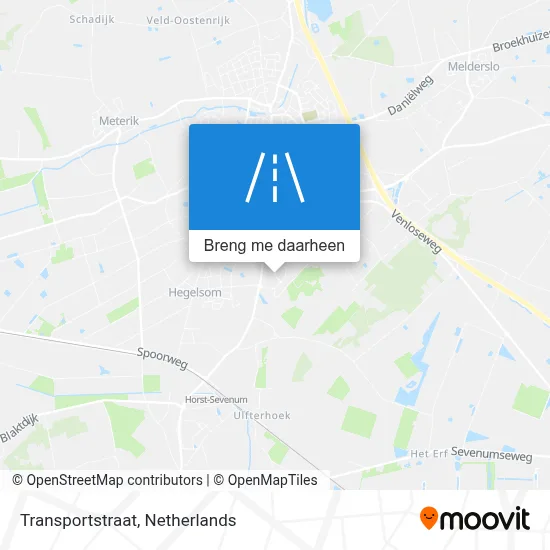 Transportstraat kaart