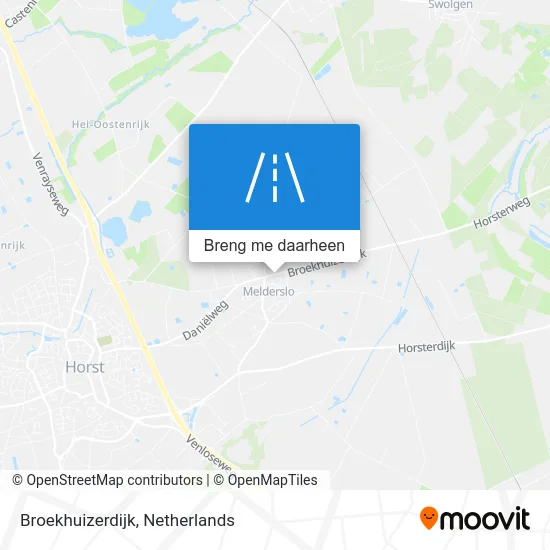 Broekhuizerdijk kaart