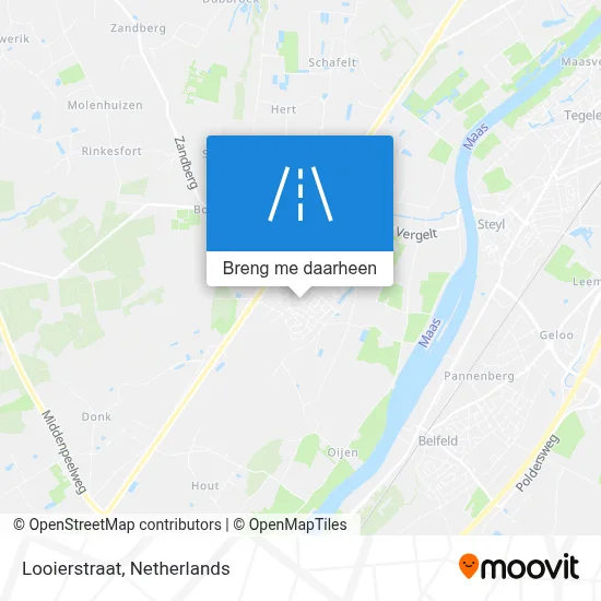 Looierstraat kaart