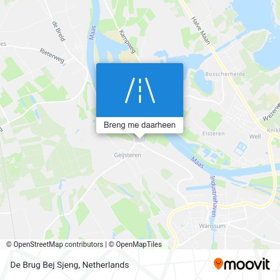 De Brug Bej Sjeng kaart
