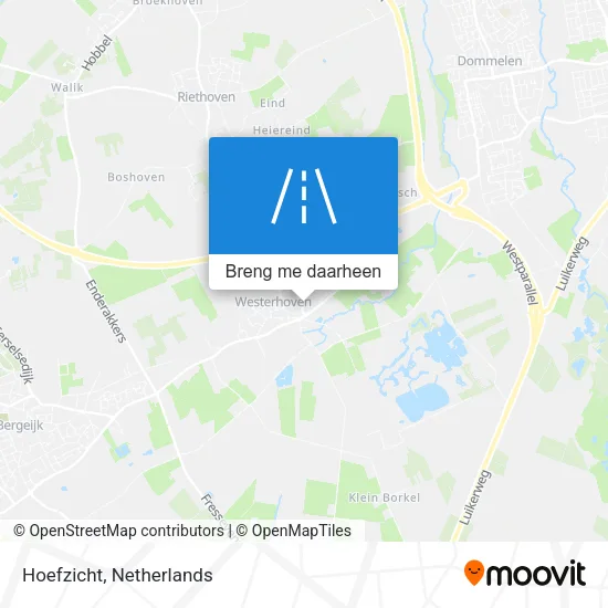 Hoefzicht kaart