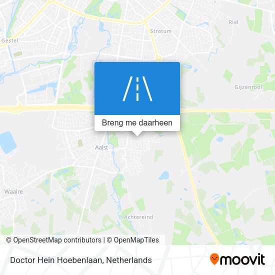 Doctor Hein Hoebenlaan kaart